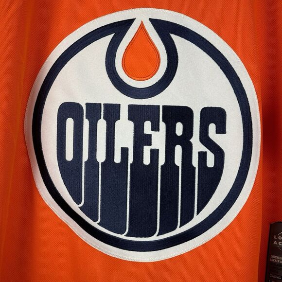 Edmonton Oilers Jersey Adidas MIC sz 56 AdiZero NHL Authentic NWT Home Orange - Picture 4 of 12